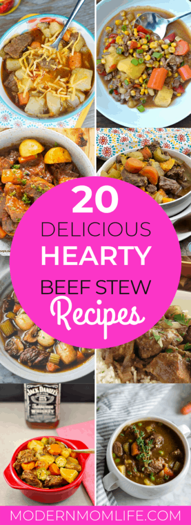 20 Mouthwatering Beef Stew Recipes - Modern Mom Life