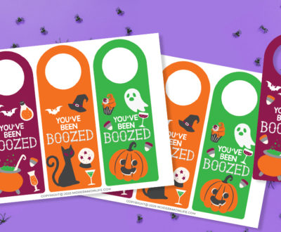 You've been boozed printable
