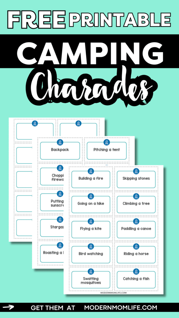 Camping Charades