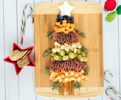 christmas tree charcuterie board