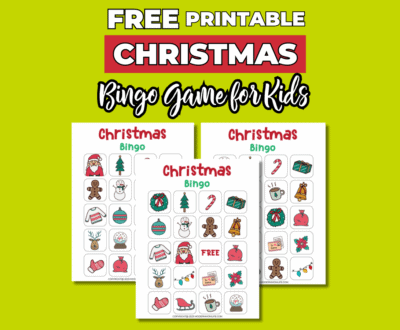 Christmas Bingo Game for Kids