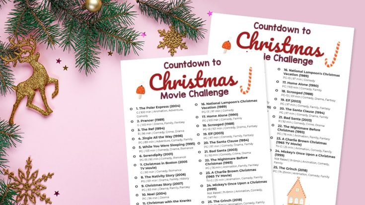 Christmas Movie Challenge