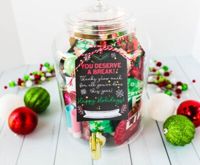 Christmas Teacher Gift Basket