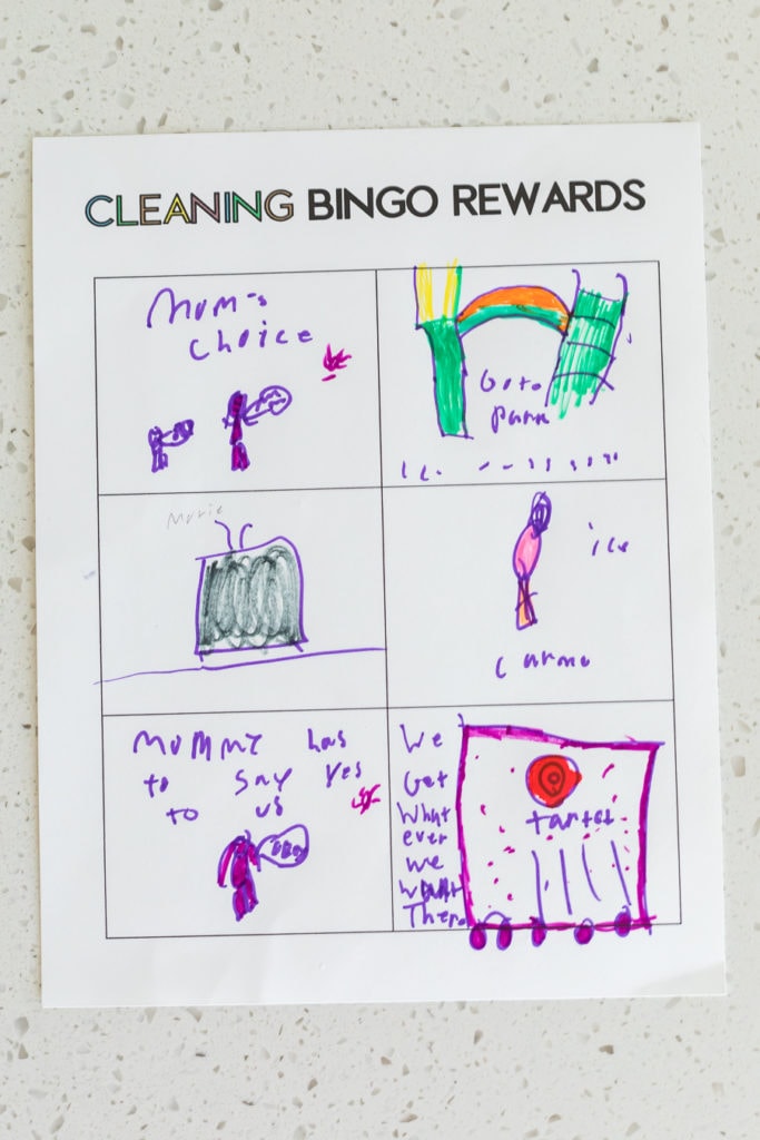 cleaning rewards