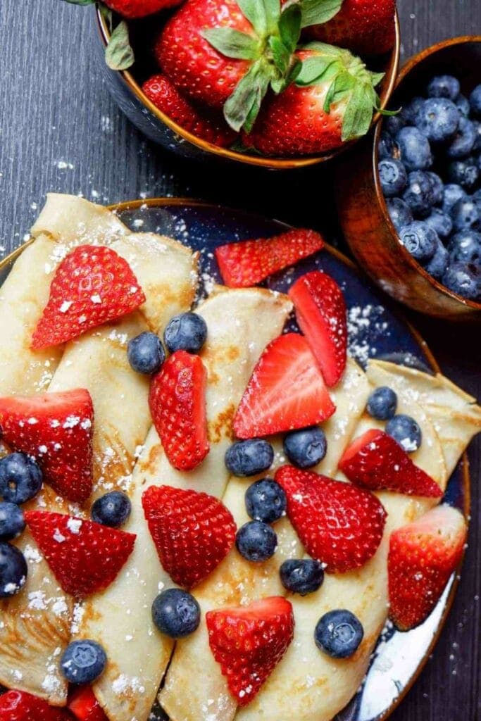 Crepes with Berries