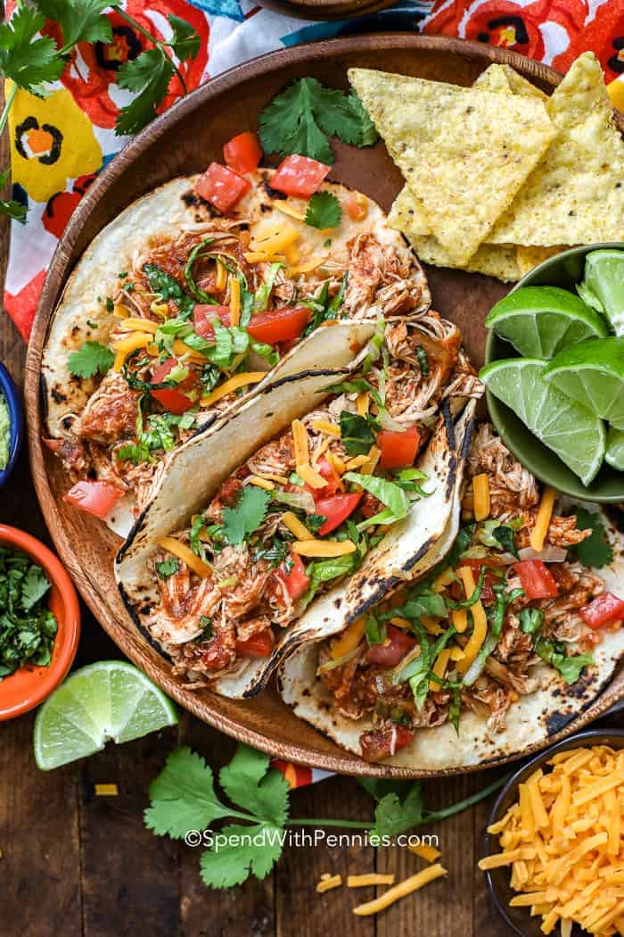 Image for Crockpot Chicken Tacos 