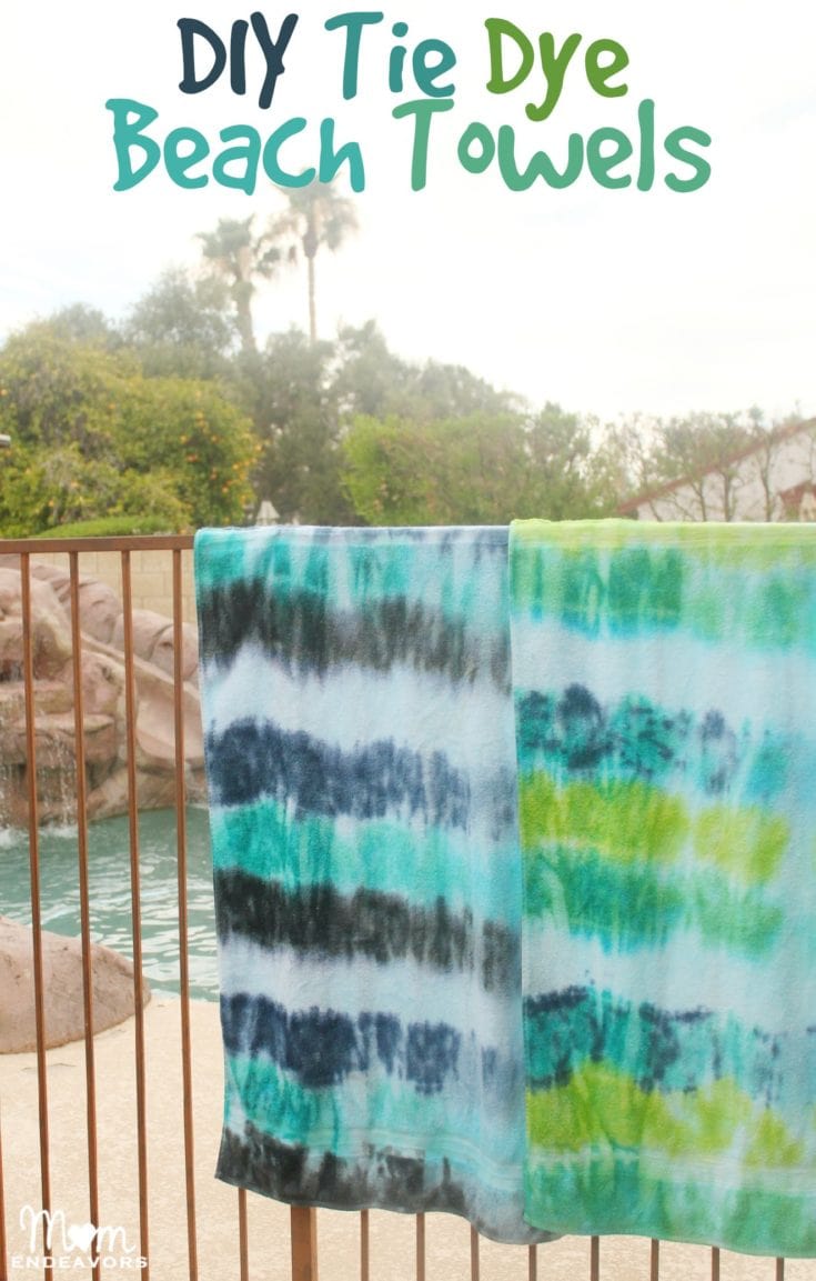 Image for DIY Tie Dye Beach Towels