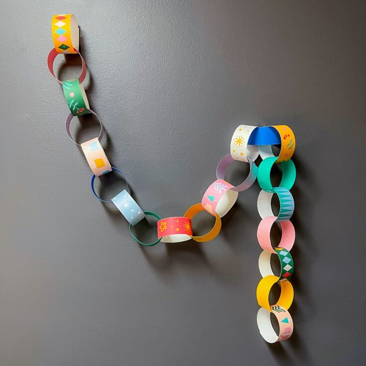 Image for Make An Easy Holiday Paper Chain Countdown