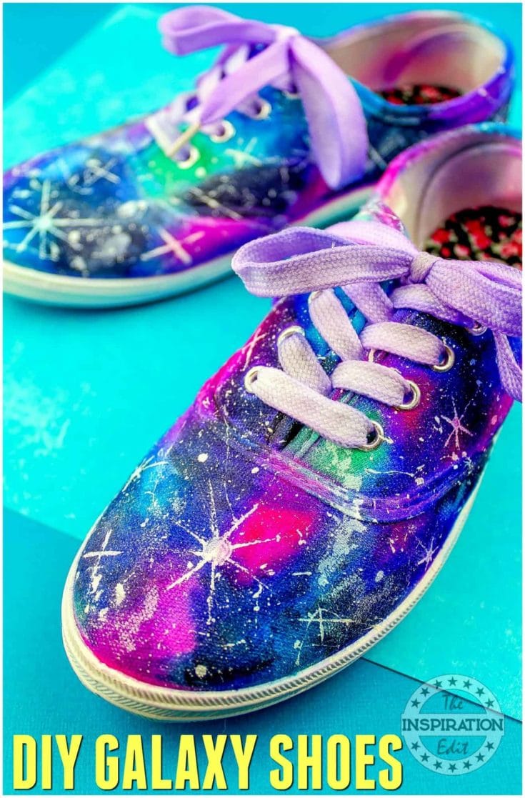Image for Creative DIY Galaxy Tie Dye Shoes