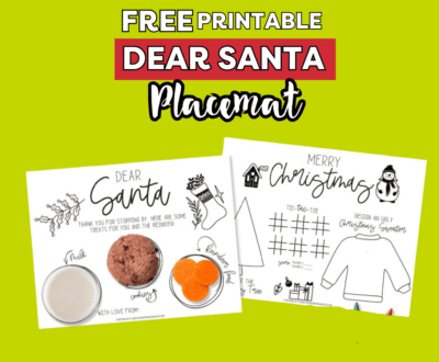 Dear Santa Placemat