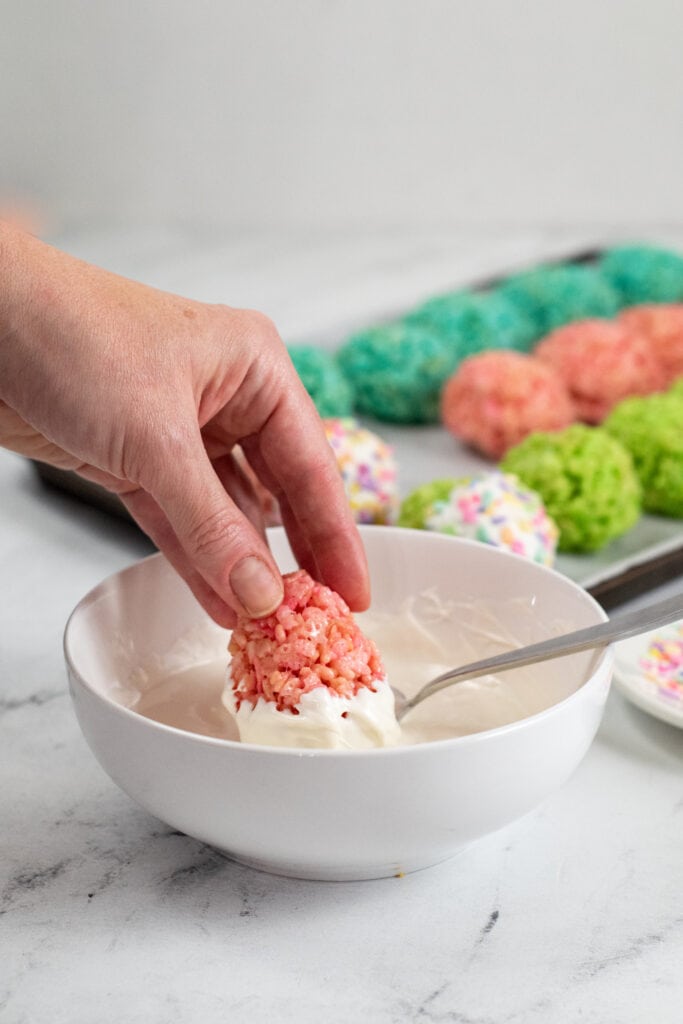 rice krispie eggs