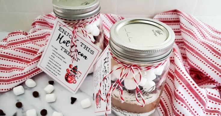 Image for Hot Cocoa in a Jar Gift Idea