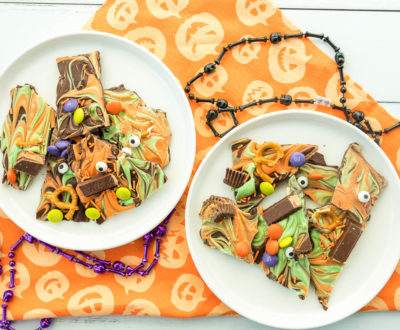 Halloween Candy Bark