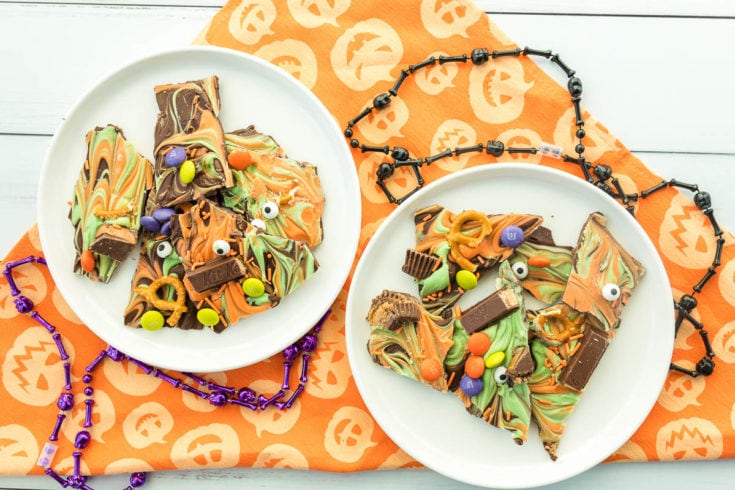 Halloween Candy Bark