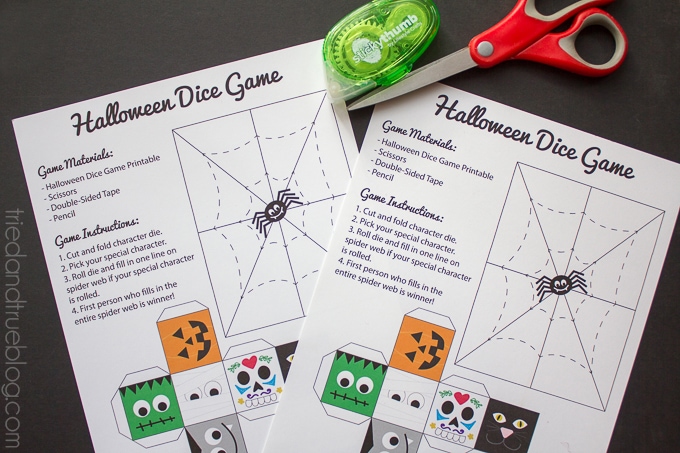 Image for Halloween Dice Game for Kids