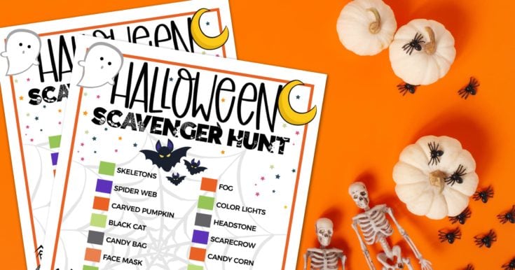 Halloween Scavenger Hunt