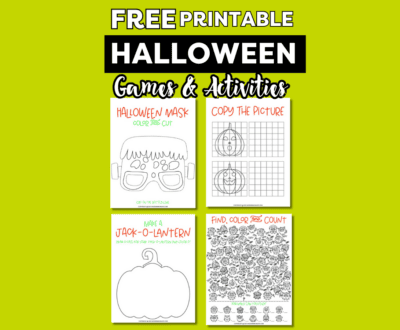 Halloween games printables