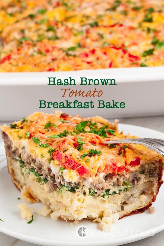 Image for Hash Brown Tomato Breakfast Casserole
