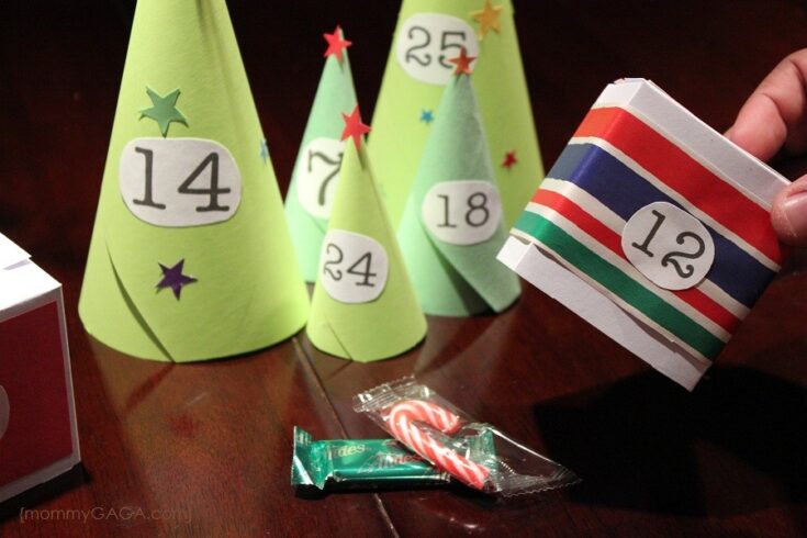 Image for DIY Christmas Advent Calendar Village