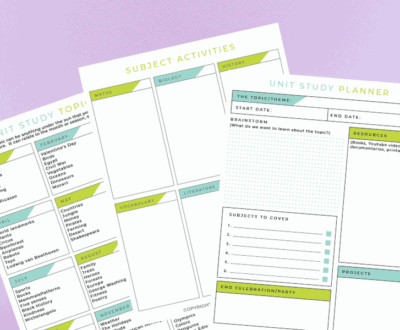 Homeschooling Planner