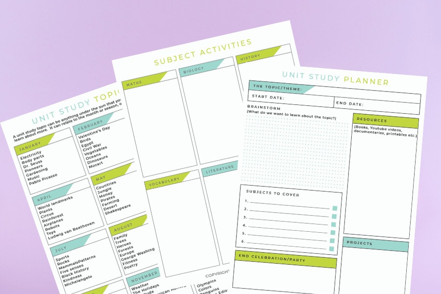Homeschooling Planner