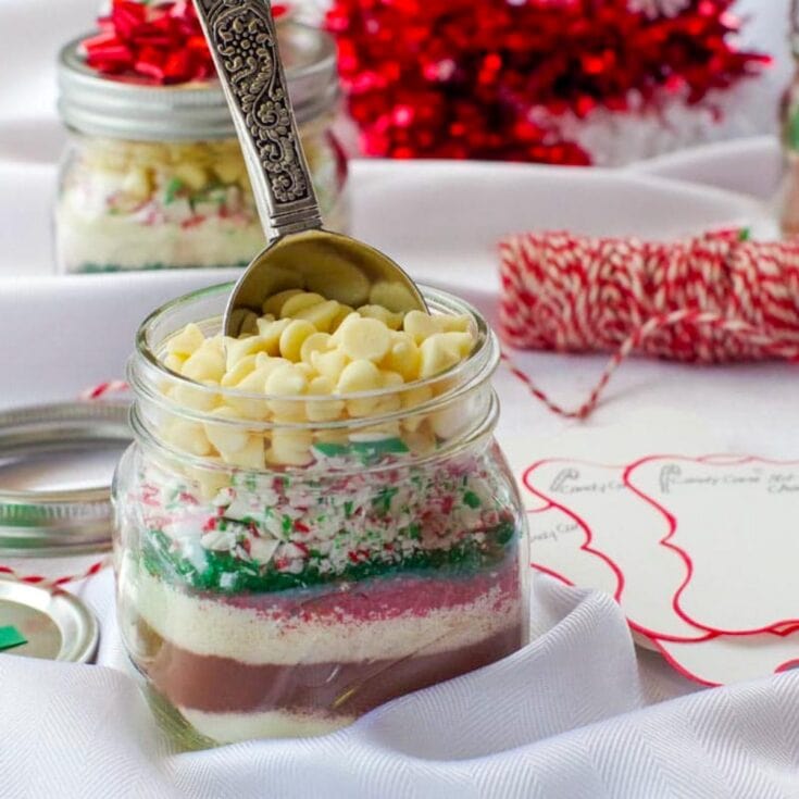 Image for Candy Cane Hot Chocolate (in a jar)