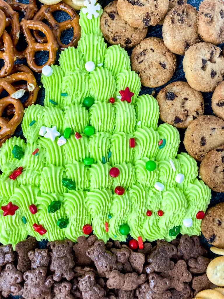 Holiday Sprinkles Frosting Board