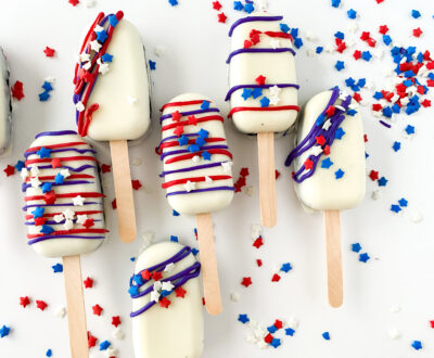 Patriotic Cakesicles
