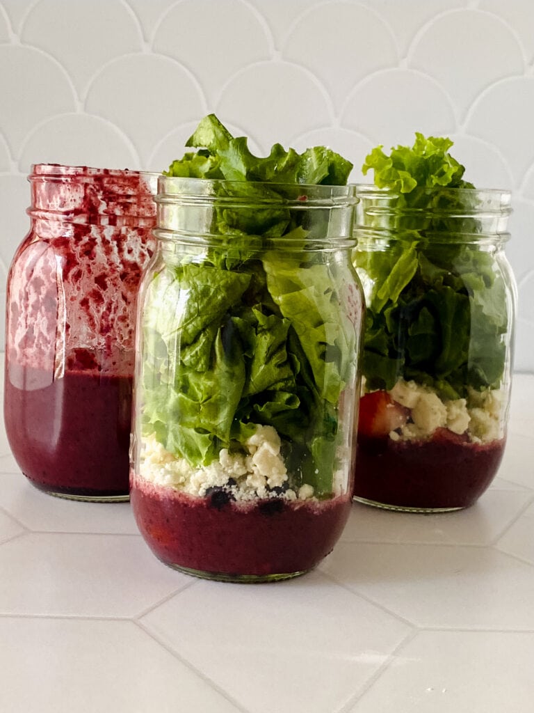 Blueberry balsamic vinaigrette