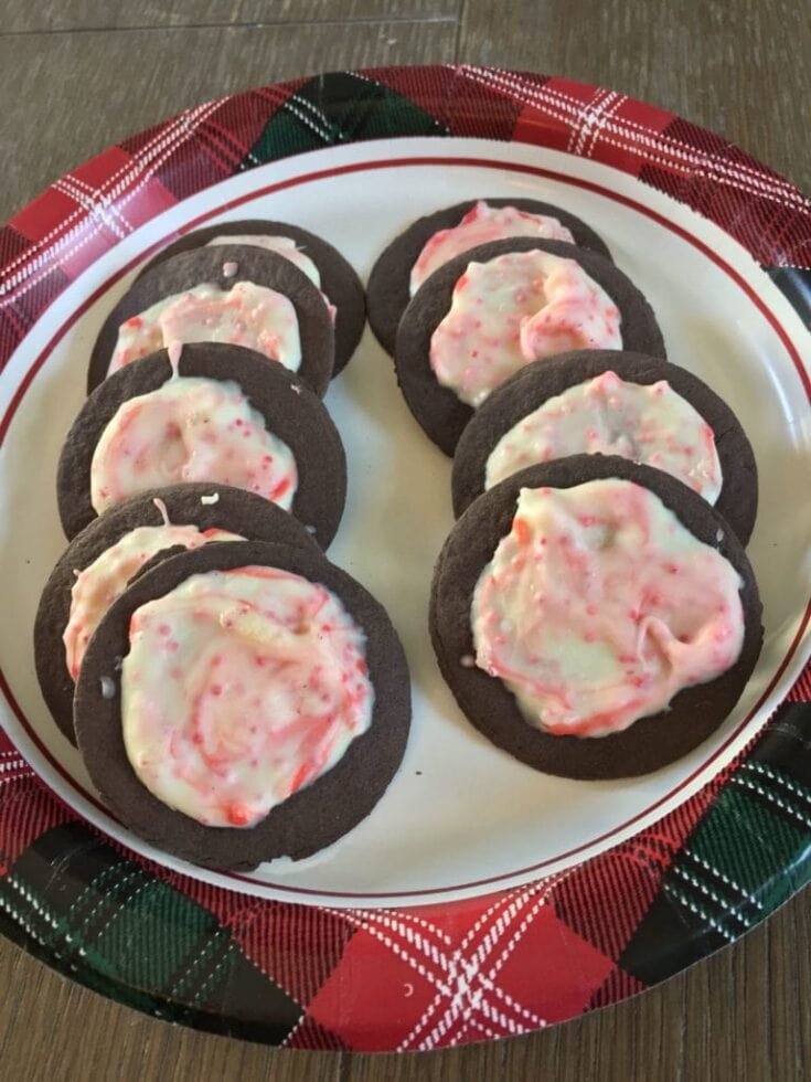 Mint Chocolate Wafers