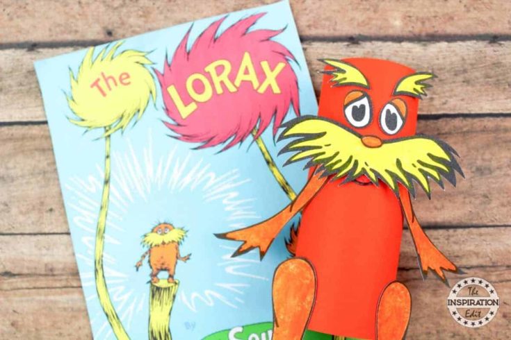 Image for Dr Seuss Craft The Lorax Toilet Tube