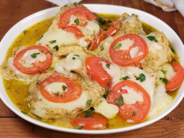 Image for Low Carb Instant Pot Pesto Chicken