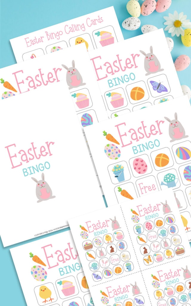 easter bingo for kids