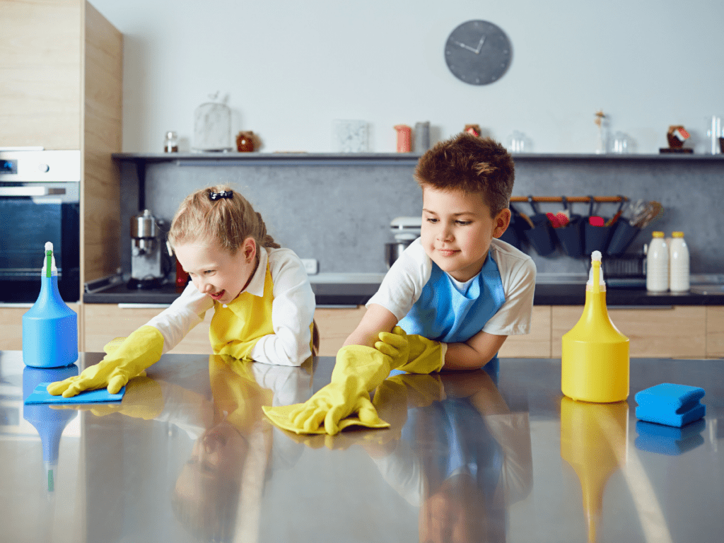 List of chores by age guide
