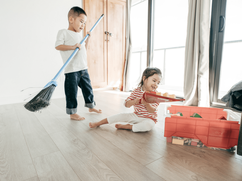 Preschool kids chores