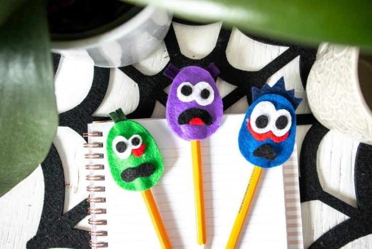 Image for Monster Felt Pencil Toppers