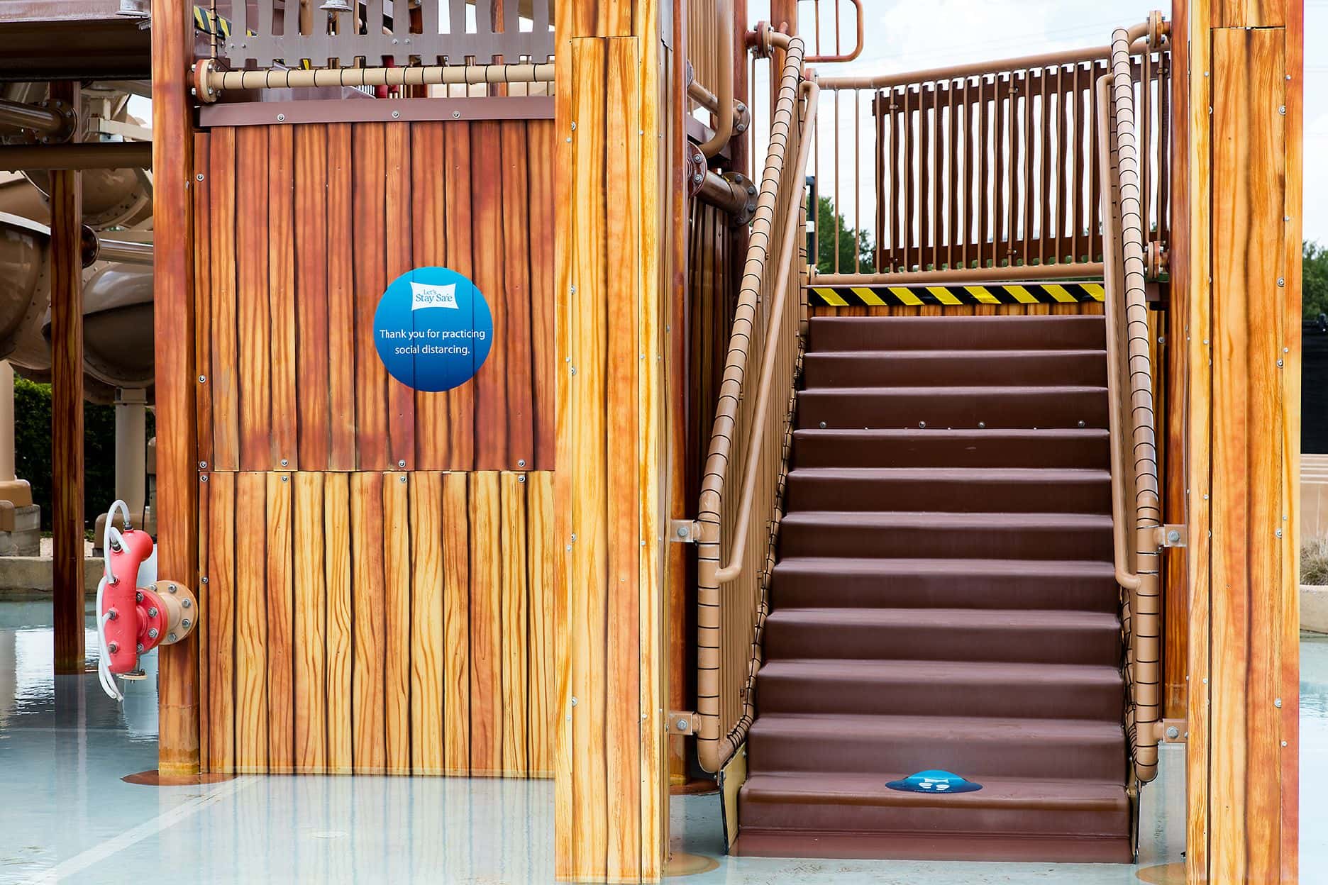 Paradise Springs slide