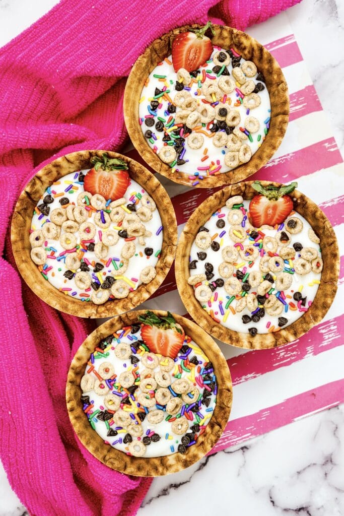 yogurt sundae bowls