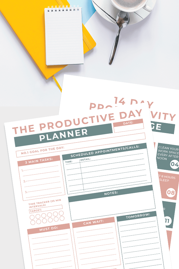 productivity planner