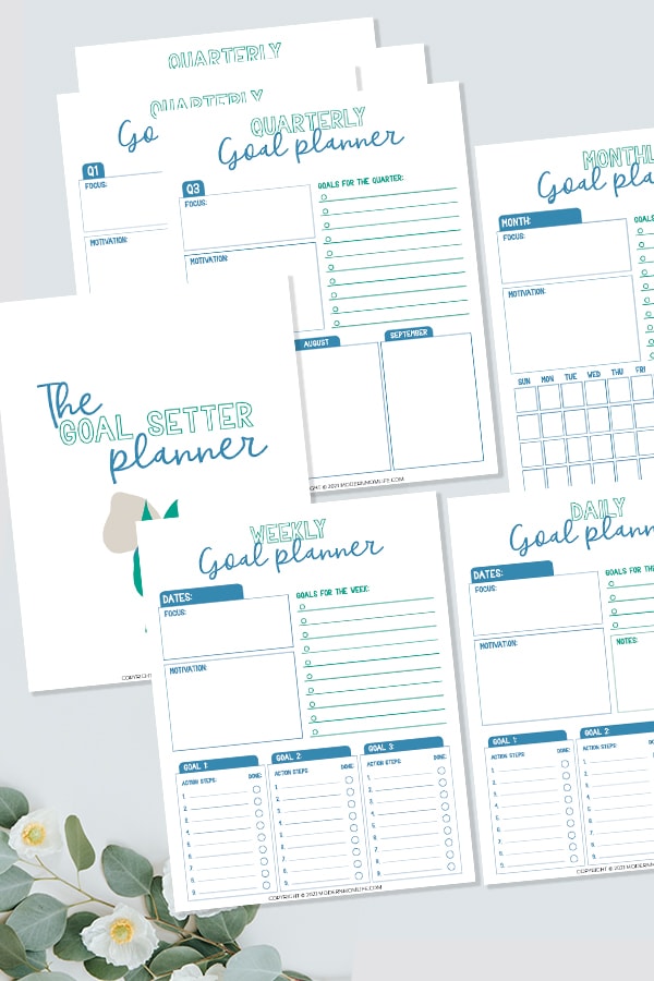 Quarterly Goal Planner