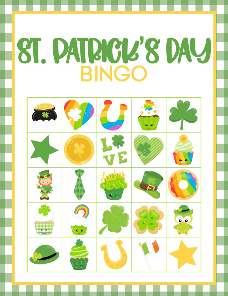 St. Patrick's Day Bingo