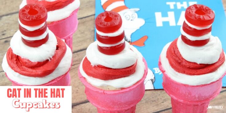 Image for Cat in the Hat Ice Cream Cone Cupcakes