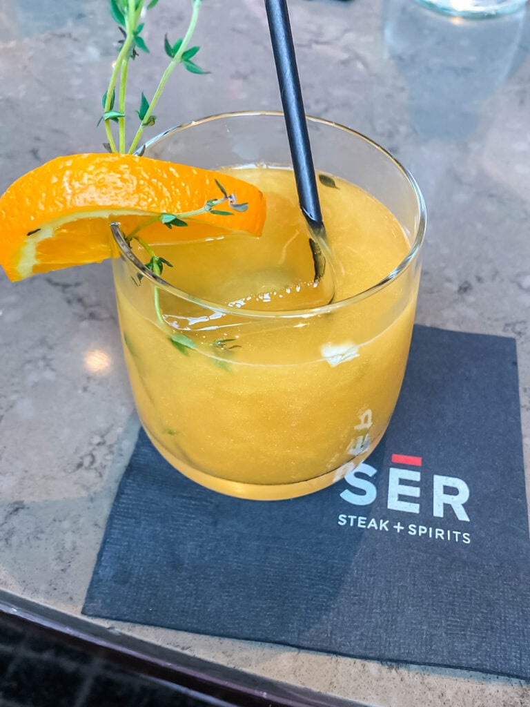 Golden cadillac margarita