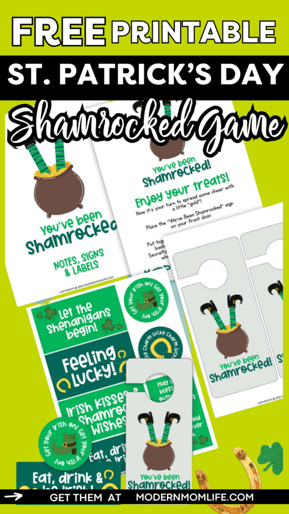 Shamrocked Game Printable