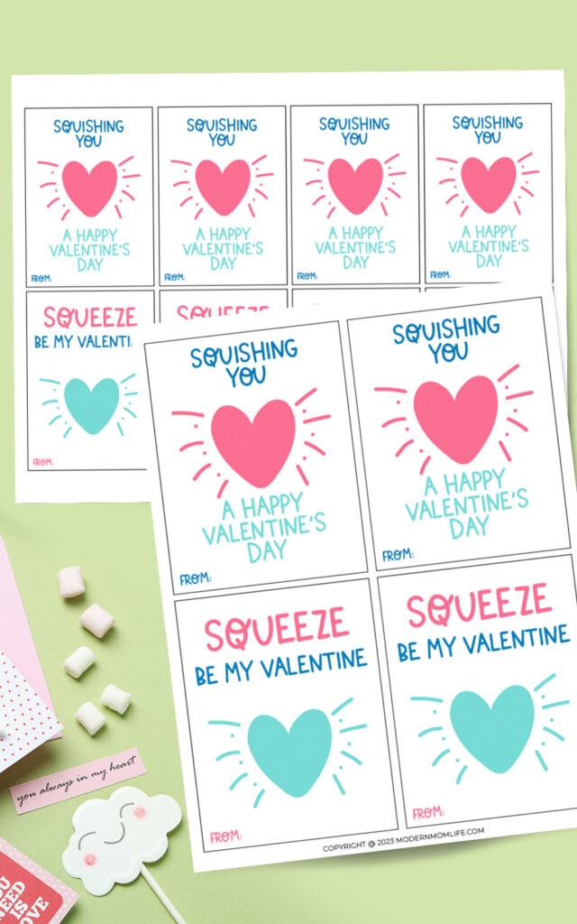 Squishies printable tags
