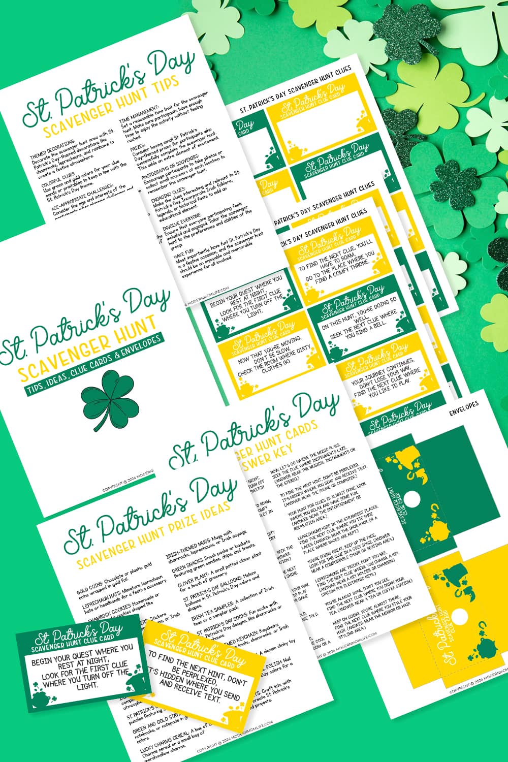 St. Patrick's Day Scavenger Hunt
