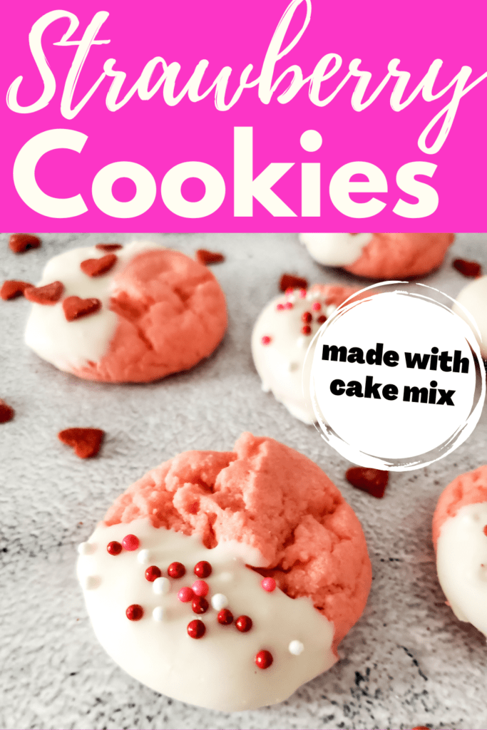 Strawberry Cake cookies