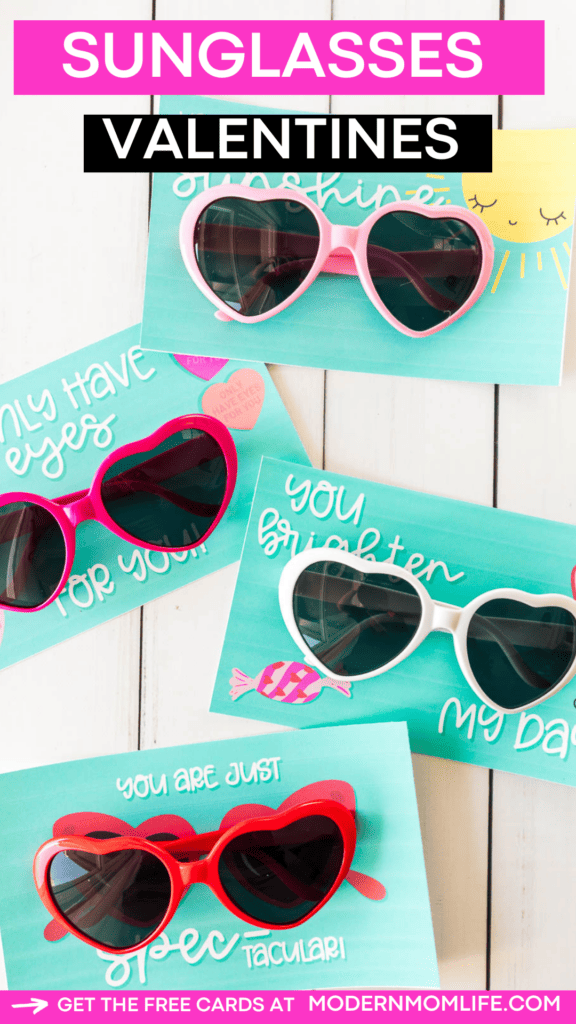 Sunglasses Valentine Cards