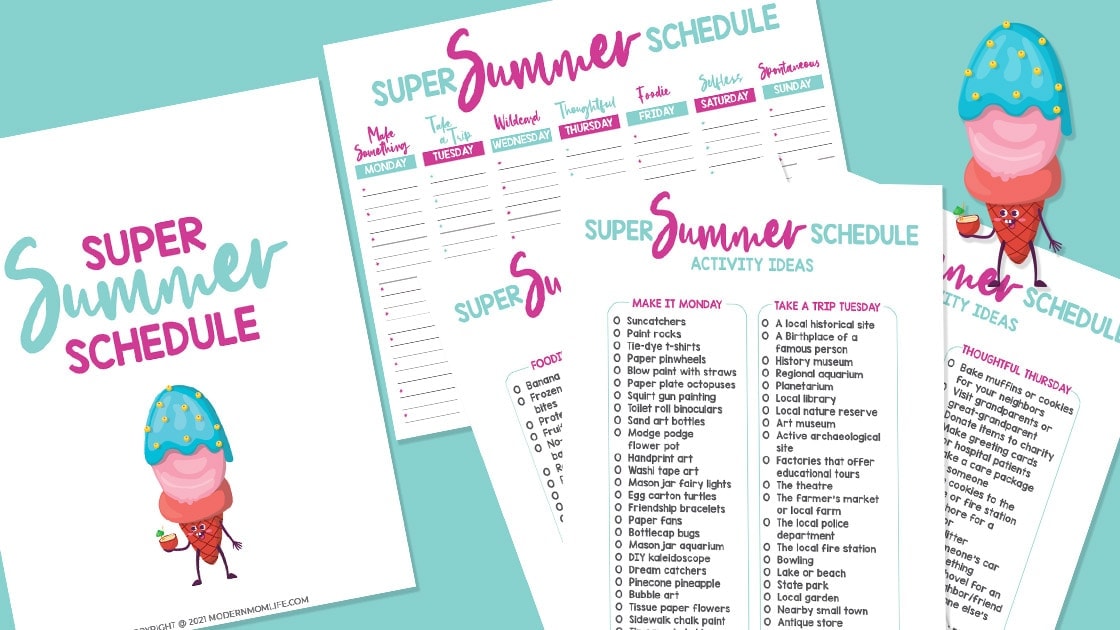 100+ Fun Summer Activities for Kids - Modern Mom Life