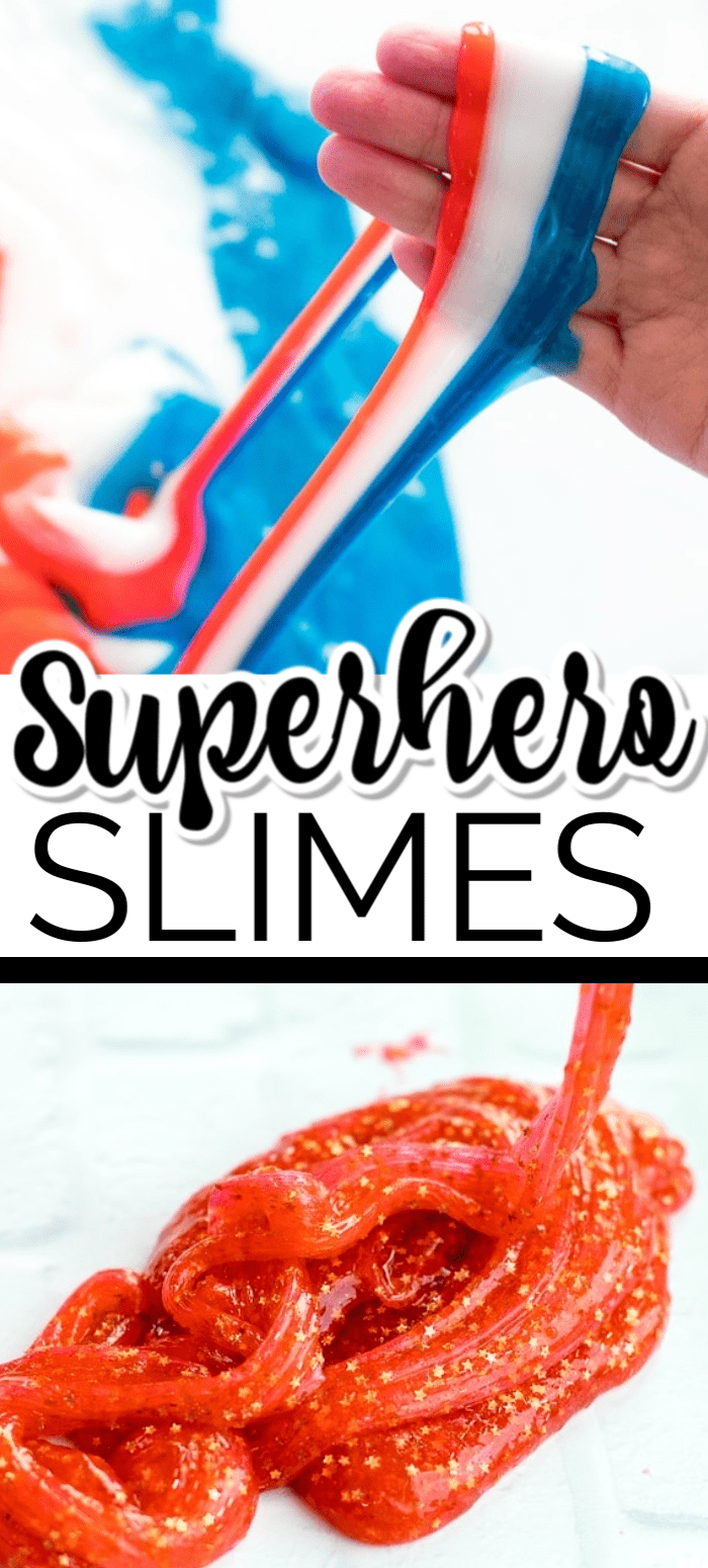 Superhero slimes